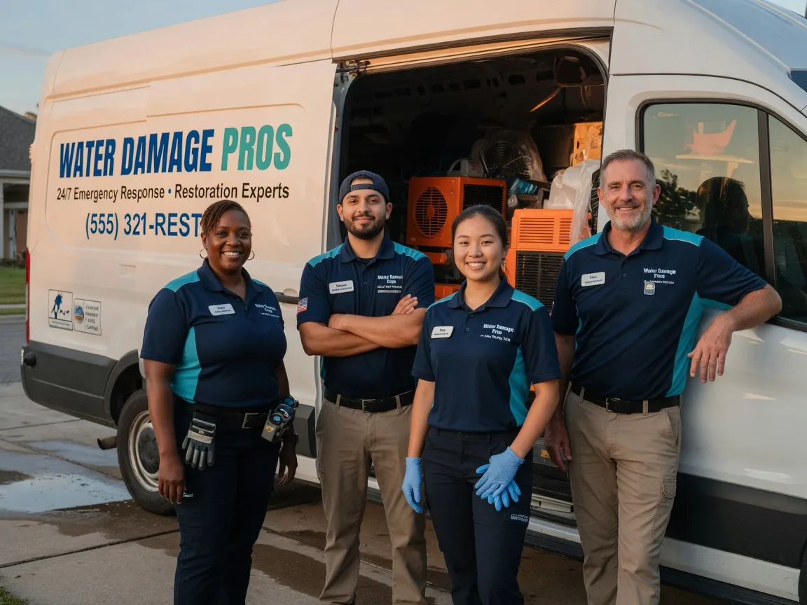 Water Damage Restoration company in Bourg, LA