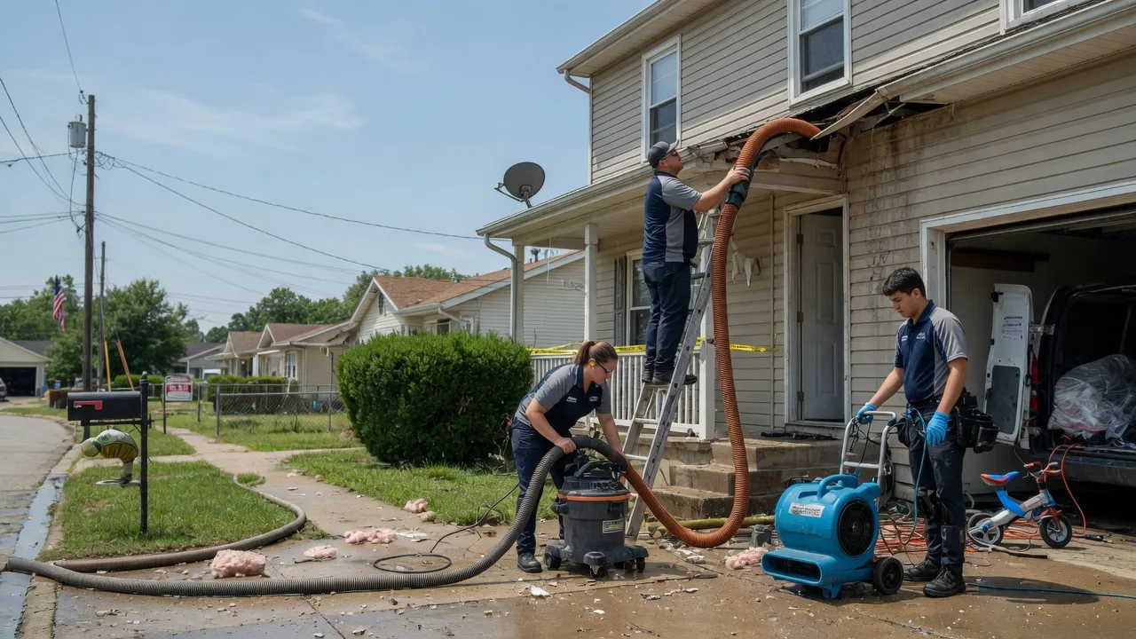 Water Damage Restoration in Bourg, LA near me